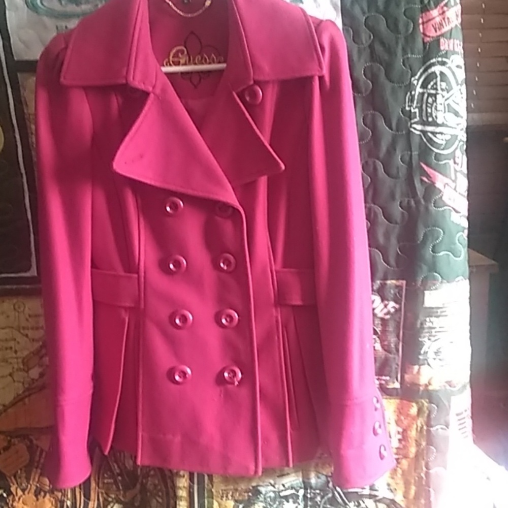 Guess wool peacoat